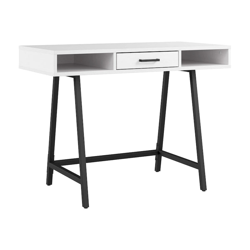 Bush Furniture Steele 40W Writing Computer Desk with Storage