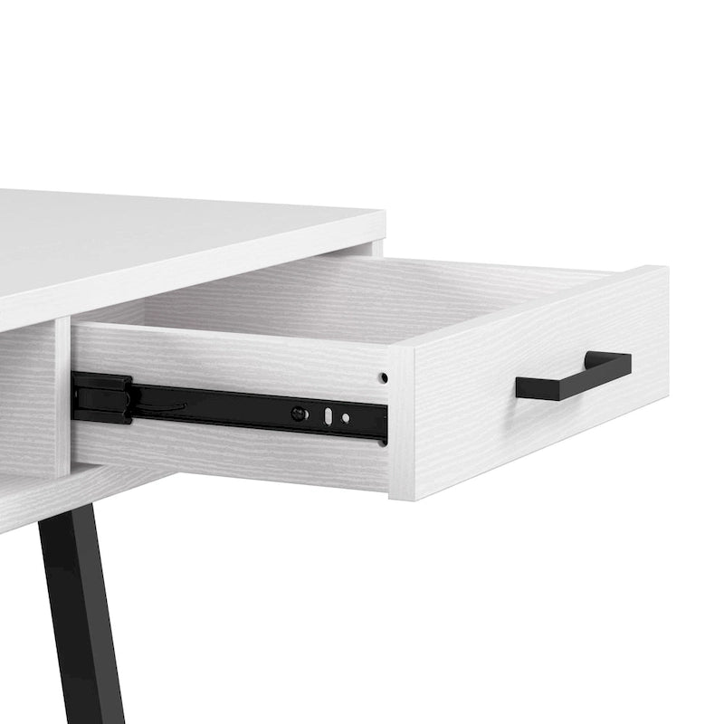 Bush Furniture Steele 40W Writing Computer Desk with Storage