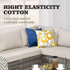 Marlton 9pc Wicker Outdoor Patio Furniture Set Conversation Sofa Sectional with Swivel Chairs and Cushions