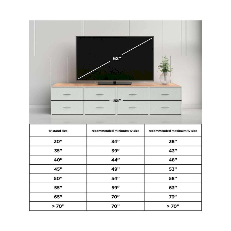 Trinell Casual Large TV Stand w/Fireplace Option Brown