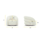 Poly & Bark Volos Swivel Lounge Chair