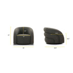 Poly & Bark Volos Swivel Lounge Chair