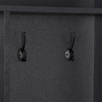 Porte-manteau de hall Merax large avec banc de rangement