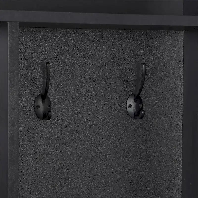 Porte-manteau de hall Merax large avec banc de rangement