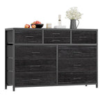 10 Drawer Dresser TV Stand - 55 inches