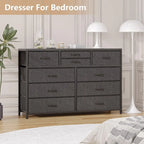 10 Drawer Dresser TV Stand - 55 inches