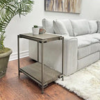 3-Piece Coffee Table and 2 Chairside Tables Set