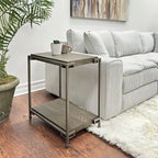 3-Piece Coffee Table and 2 Chairside Tables Set