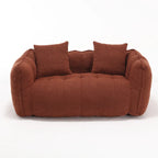 Comfortable square recliner sofa