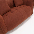 Comfortable square recliner sofa