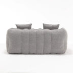 Comfortable square recliner sofa