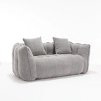 Comfortable square recliner sofa
