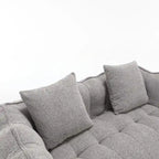 Comfortable square recliner sofa