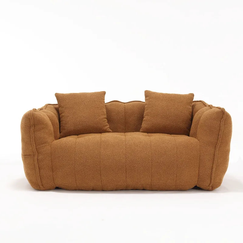 Comfortable square recliner sofa
