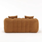 Comfortable square recliner sofa