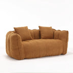 Comfortable square recliner sofa