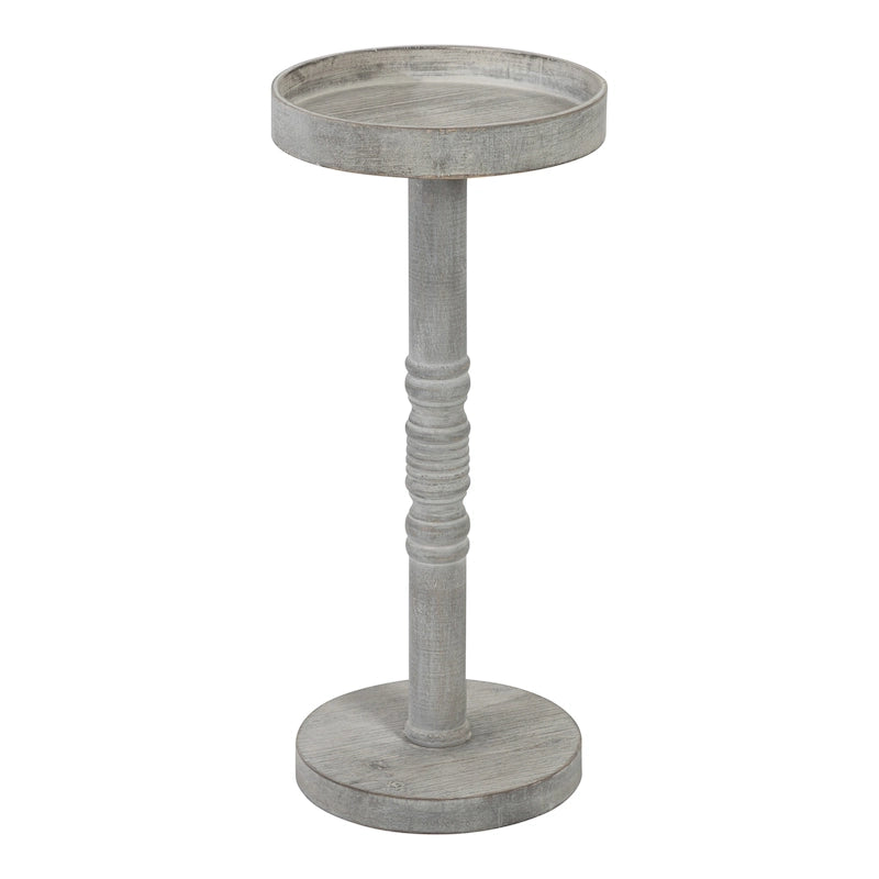 Table d'appoint piédestal Kate and Laurel Bellport - 10x10x22