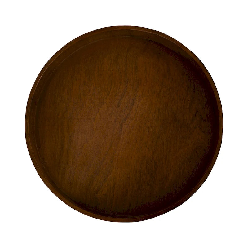 Kate and Laurel Bellport Pedestal End Table - 10x10x22