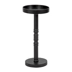Kate and Laurel Bellport Pedestal End Table - 10x10x22
