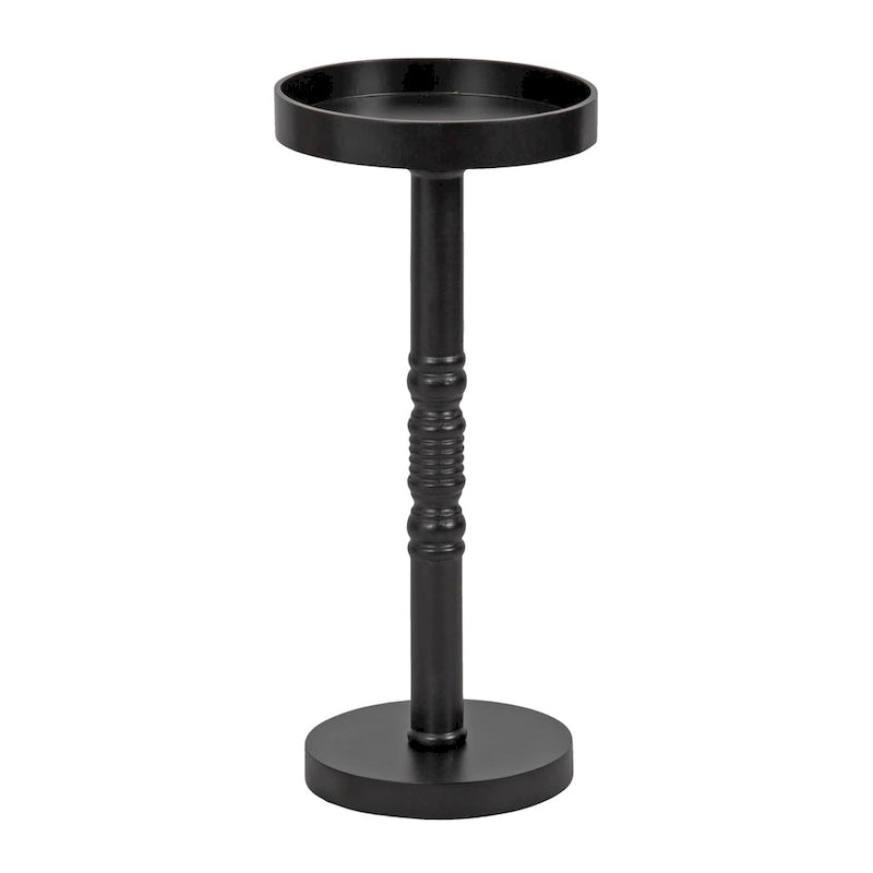 Kate and Laurel Bellport Pedestal End Table - 10x10x22