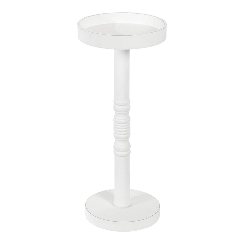 Kate and Laurel Bellport Pedestal End Table - 10x10x22
