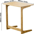 Table d'appoint en C - 15,75P x 23,6L x 25,6H
