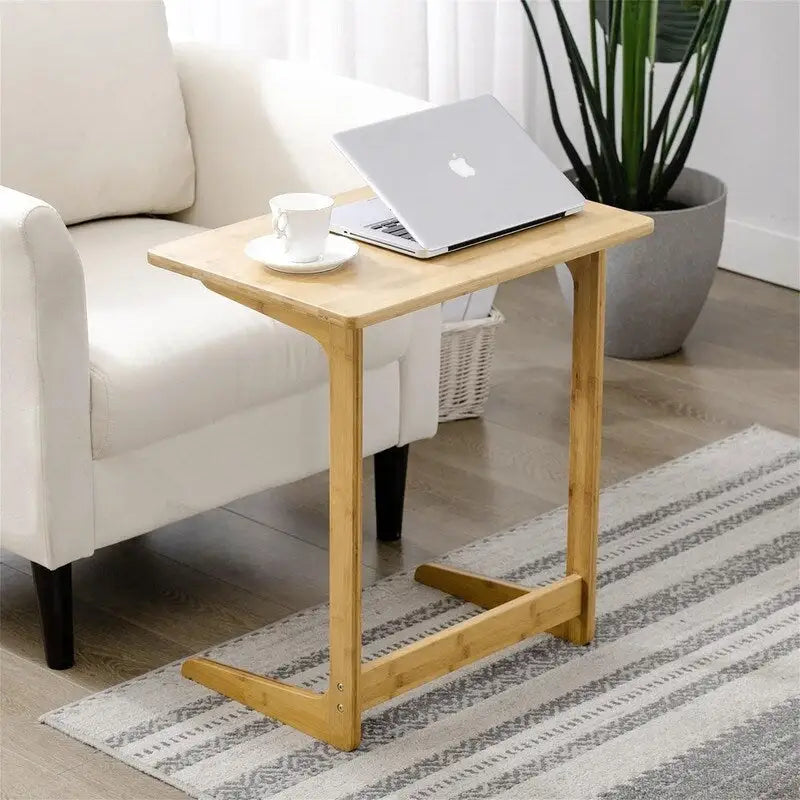 Table d'appoint en C - 15,75P x 23,6L x 25,6H