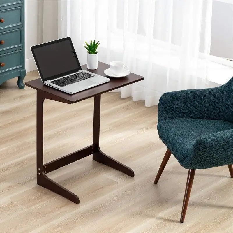 Table d'appoint en C - 15,75P x 23,6L x 25,6H
