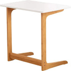 Table d'appoint en C - 15,75P x 23,6L x 25,6H