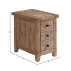 Highland Chairside Table, 16x24