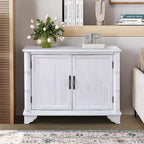 Bahut Console Table Années 40 avec Étagère Réglable