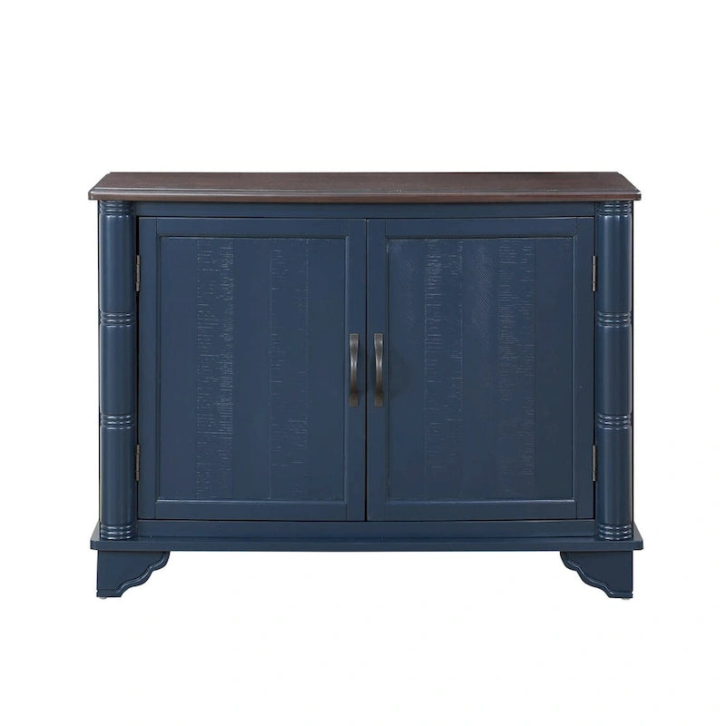 Bahut Console Table Années 40 avec Étagère Réglable