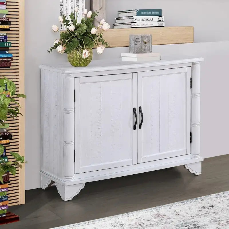 Bahut Console Table Années 40 avec Étagère Réglable