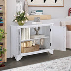 Bahut Console Table Années 40 avec Étagère Réglable