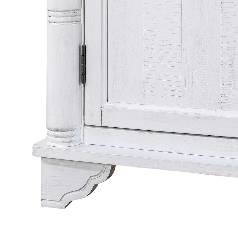 Bahut Console Table Années 40 avec Étagère Réglable