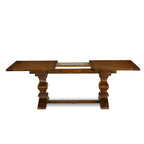Ensemble de salle à manger East West Furniture 11 pièces - une table en bois et 10 chaises rembourrées en tissu de lin (options de finition)