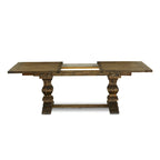 Ensemble de salle à manger East West Furniture 11 pièces - une table en bois et 10 chaises rembourrées en tissu de lin (options de finition)