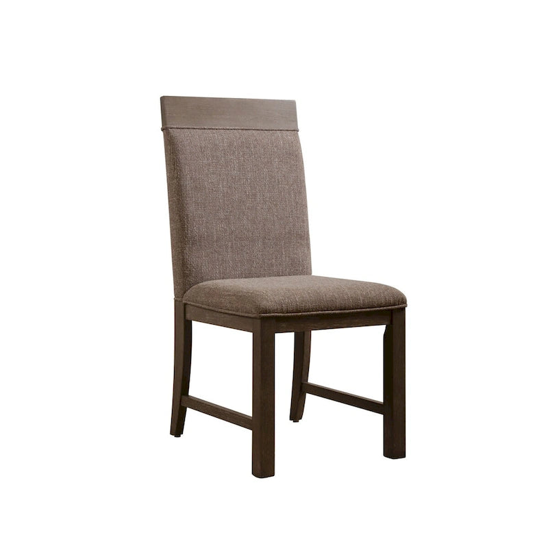 Furniture of America Cruz Transitional Grey 7-Piece Expandable Dining Table Set