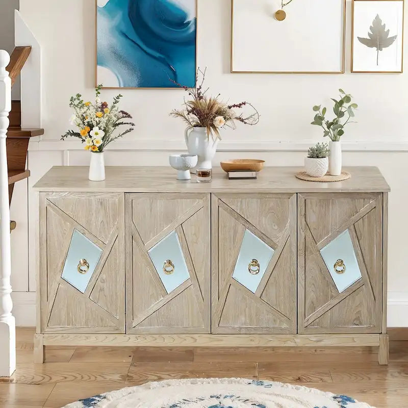 Cabinet moderne à 4 portes