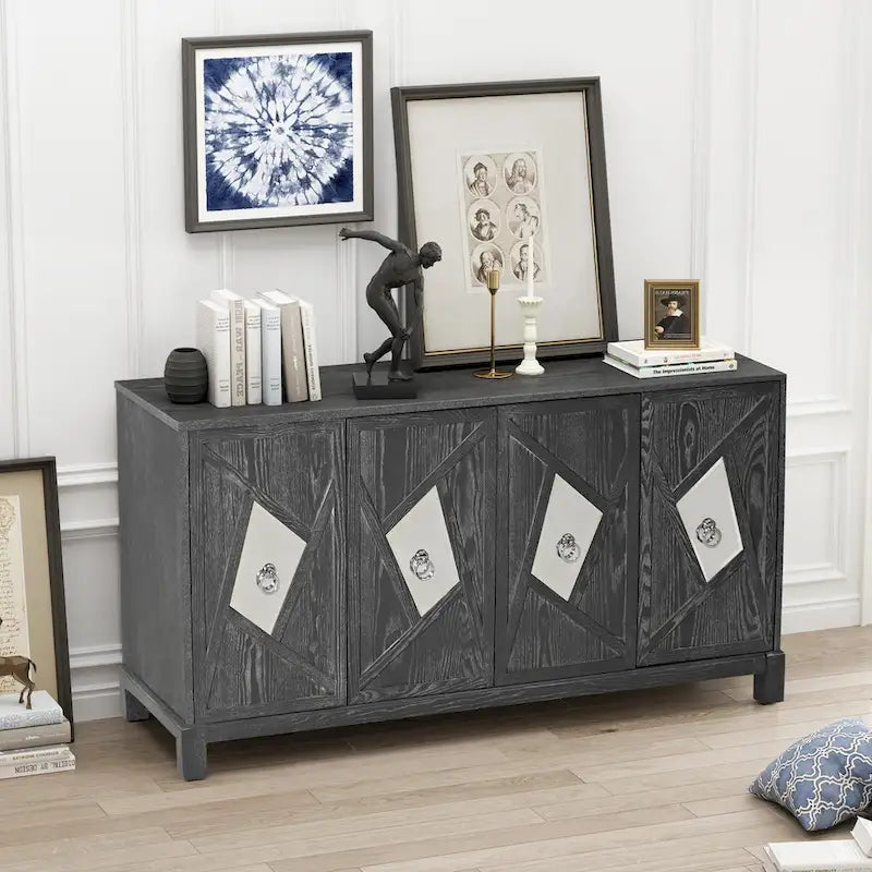 Cabinet moderne à 4 portes