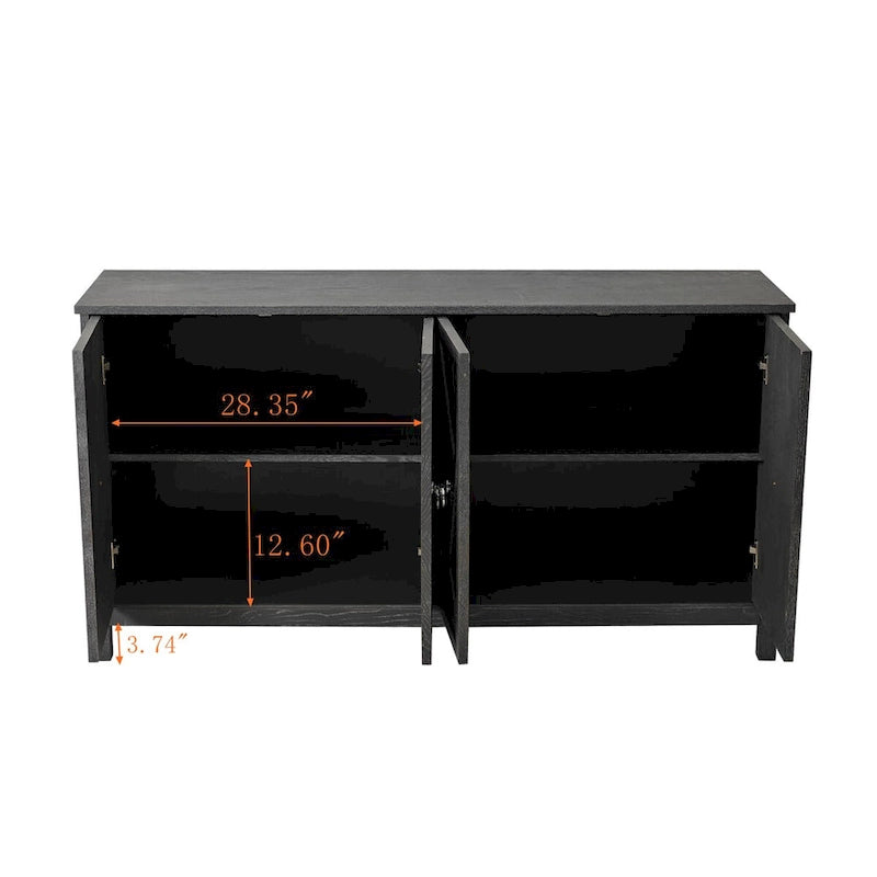 Cabinet moderne à 4 portes