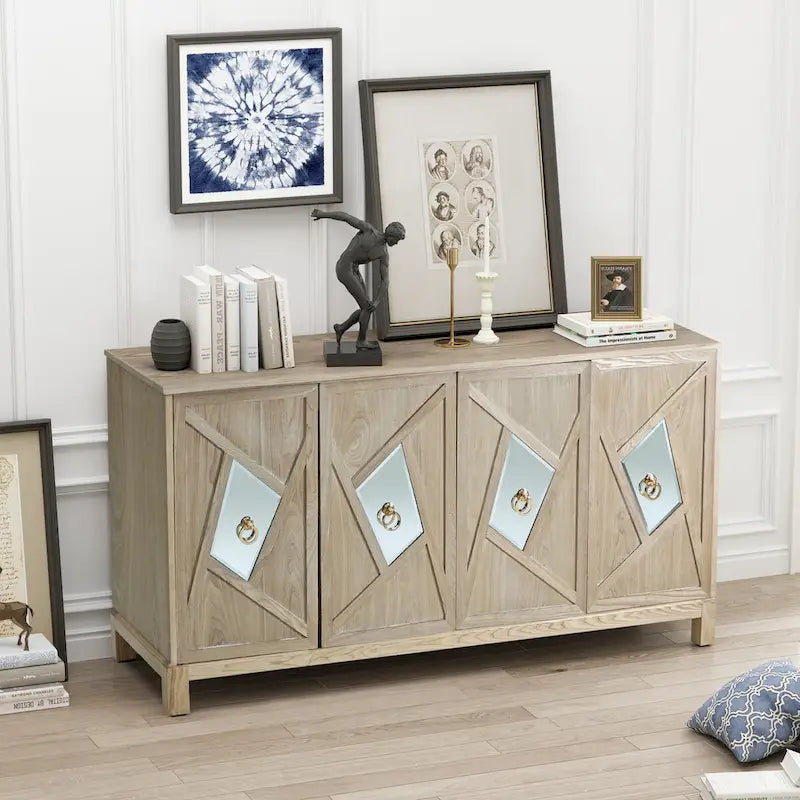 Cabinet moderne à 4 portes
