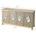 Cabinet moderne à 4 portes