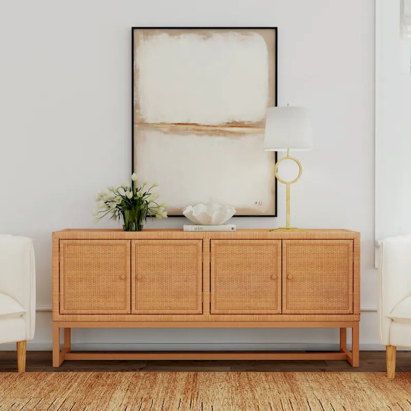 Buffet 4 Portes Captiva Rattan 76