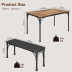 Dining Room Table Set for 4