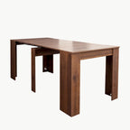 Multifunctional extendable console table