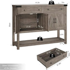 Buffet Cabinet - 14.96D x 47.24W x 38.58H