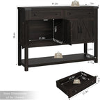 Buffet Cabinet - 14.96D x 47.24W x 38.58H