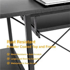 Black Computer Desk