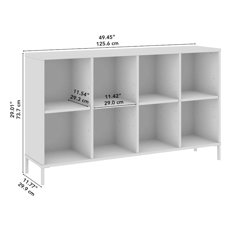 Essence 8 Cube Organizer Storage Bookcase by Bush Furniture